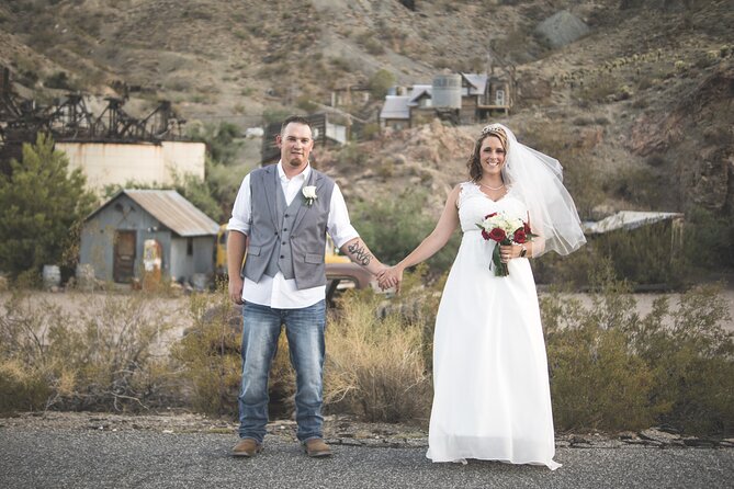 Wedding Ceremony: Nelson Ghost Town - Legal details for a Las Vegas wedding
