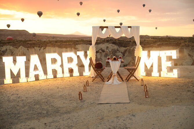 Wedding Proposal and Photoshoot with Hot Air Balloons - Why professional photography matters here