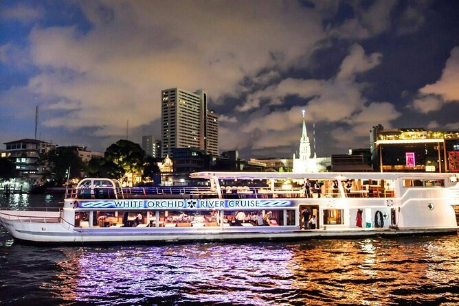 White Orchid Sunset Dinner Cruise Calypso Ladyboy Cabaret Show - Key points to know before booking