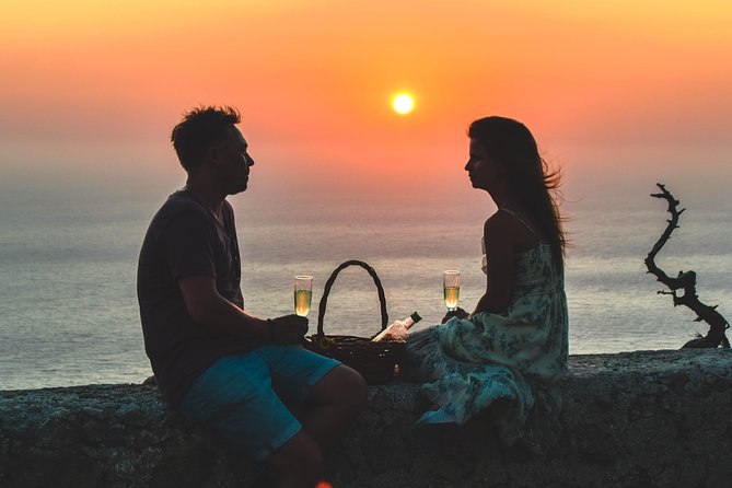 Wine Tasting and Romantic sunset in Monolithos - Monolithos Castle and the sunset finale