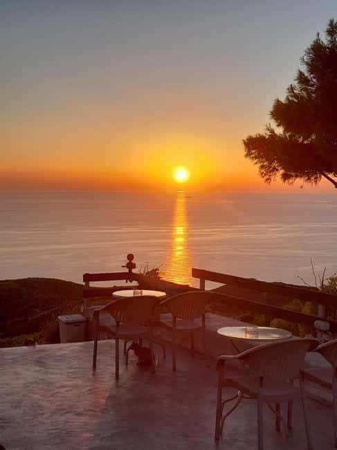 Zakynthos: Romantic Sunset Tour & the Legend of the Dragon - The white rocks of Myzithres